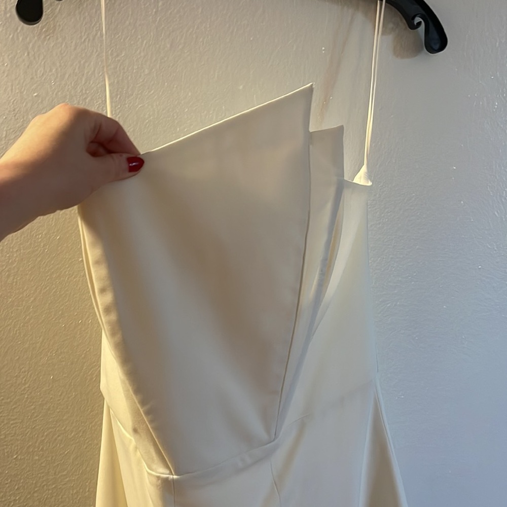 Mason white strapless dress. New with tags! - Picture 2 of 6